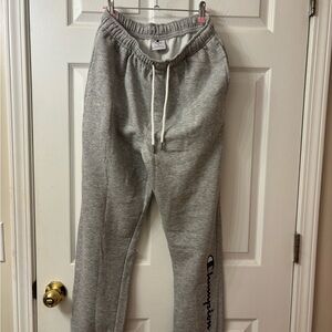 Champion Gray Sweatpants Joggers with Drawstring